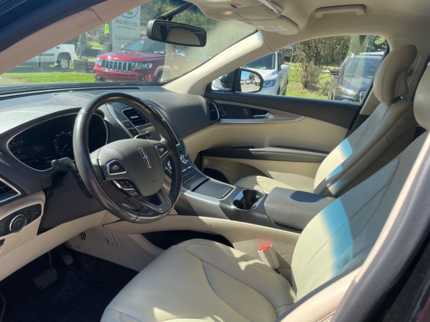 2016 BLACK LINCOLN MKX SELECT (2LMPJ8KR2GB) with an 3.7L engine, Automatic transmission, located at 5103 Dorchester Rd., Charleston, SC, 29418-5607, (843) 767-1122, 36.245171, -115.228050 - Photo#19