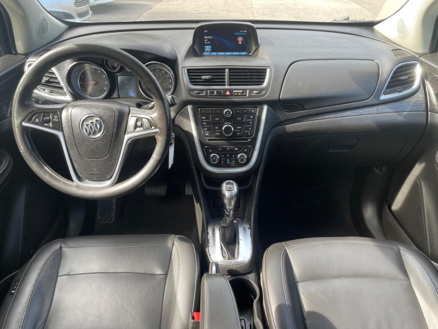 2015 SILVER BUICK ENCORE (KL4CJCSB6FB) with an 1.4L engine, Automatic transmission, located at 5103 Dorchester Rd., Charleston, SC, 29418-5607, (843) 767-1122, 36.245171, -115.228050 - Clean CarFax (no accidents reported!) Clean interior well equipped with with Leather, CD/AUX/Sat/Bluetooth, Power Everything (windows, locks, seats, mirrors), Heated/Memory Seating, Keyless Entry, Alloy Wheels. Local Trade-in!! 105k miles Located at New Life Auto Sales! 2023 WINNER for Post & Couri - Photo#14