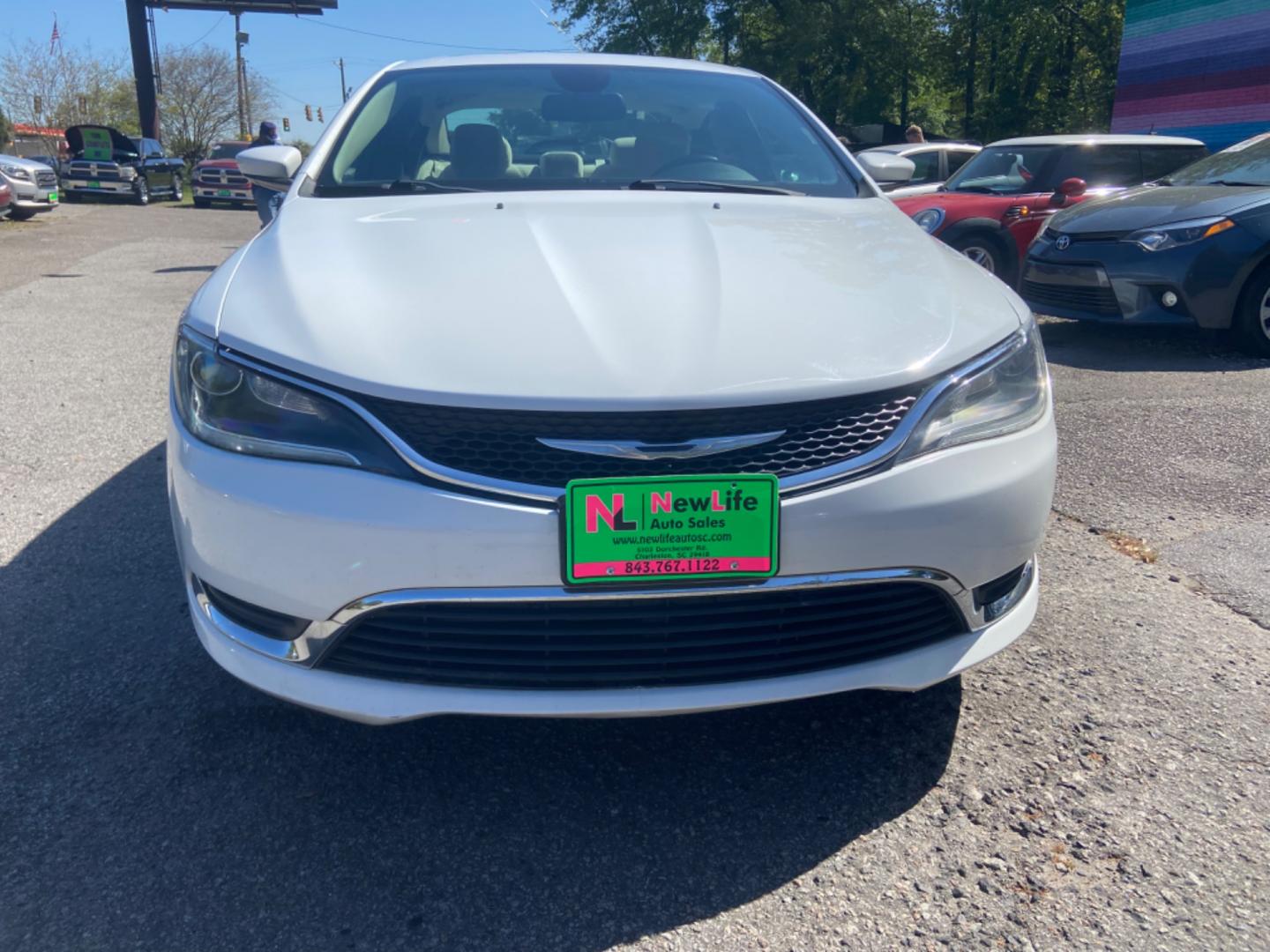 2016 WHITE CHRYSLER 200 LIMITED (1C3CCCAB1GN) with an 2.4L engine, Automatic transmission, located at 5103 Dorchester Rd., Charleston, SC, 29418-5607, (843) 767-1122, 36.245171, -115.228050 - Photo#23