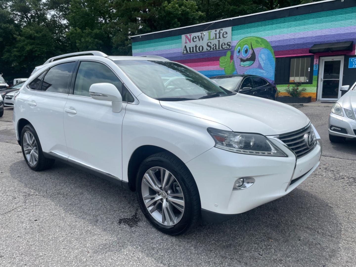 2015 WHITE LEXUS RX 350 (2T2ZK1BA9FC) with an 3.5L engine, Automatic transmission, located at 5103 Dorchester Rd., Charleston, SC, 29418-5607, (843) 767-1122, 36.245171, -115.228050 - Photo#0