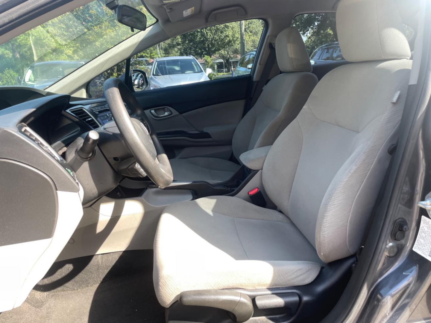 2013 GRAY HONDA CIVIC HF (2HGFB2F65DH) with an 1.8L engine, Automatic transmission, located at 5103 Dorchester Rd., Charleston, SC, 29418-5607, (843) 767-1122, 36.245171, -115.228050 - Photo#21