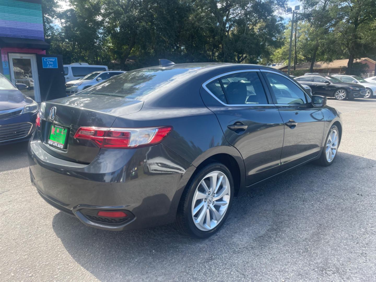 2016 BLACK ACURA ILX PREMIUM (19UDE2F76GA) with an 2.4L engine, Automatic transmission, located at 5103 Dorchester Rd., Charleston, SC, 29418-5607, (843) 767-1122, 36.245171, -115.228050 - Photo#6