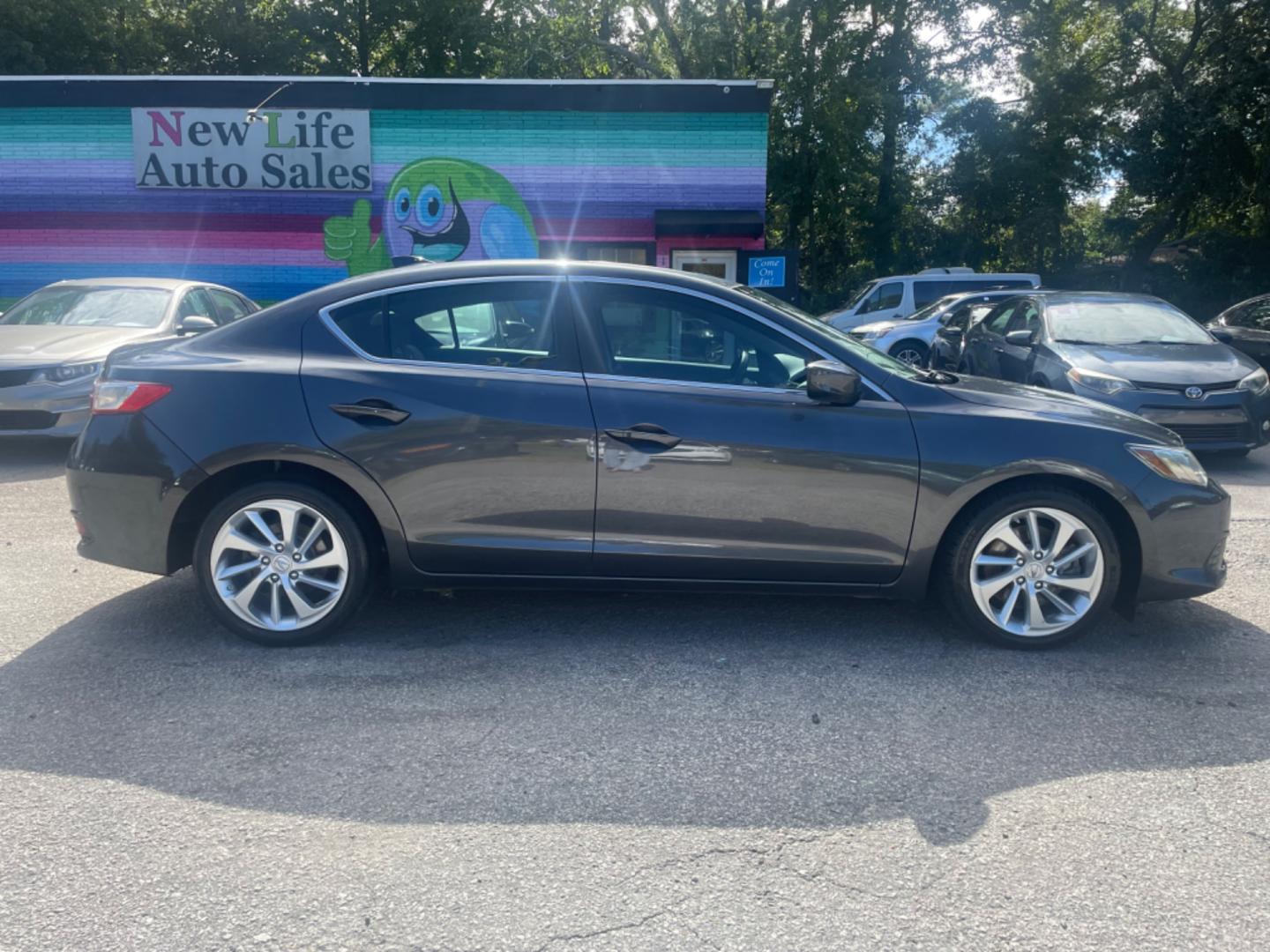 2016 BLACK ACURA ILX PREMIUM (19UDE2F76GA) with an 2.4L engine, Automatic transmission, located at 5103 Dorchester Rd., Charleston, SC, 29418-5607, (843) 767-1122, 36.245171, -115.228050 - Photo#7