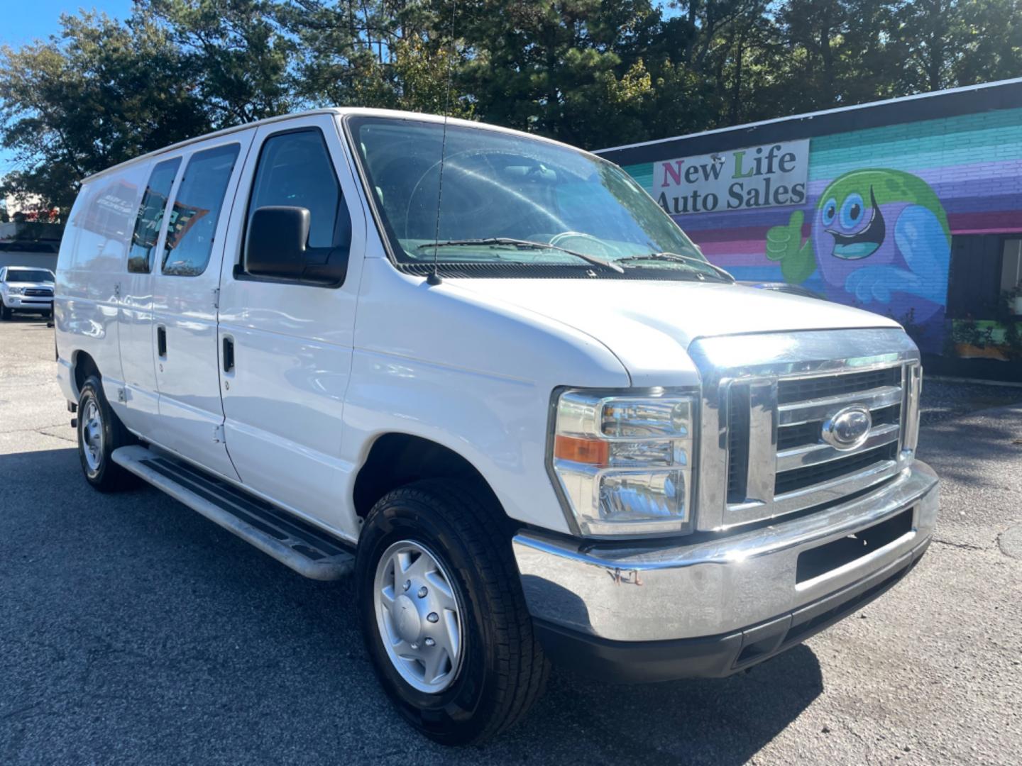 2011 WHITE FORD ECONOLINE E250 VAN (1FTNE2EW7BD) with an 4.6L engine, Automatic transmission, located at 5103 Dorchester Rd., Charleston, SC, 29418-5607, (843) 767-1122, 36.245171, -115.228050 - Spacious, AM/FM, Power Windows, Power Locks, Power Mirrors, Hydraulic Liftgate, Running Boards. Local Trade-in, Runs Great!! 190k miles Located at New Life Auto Sales! 2023 WINNER for Post & Courier's Charleston's Choice Pre-owned Car Dealer AND 2018-2024 Top 5 Finalist for Charleston City Paper's - Photo#0