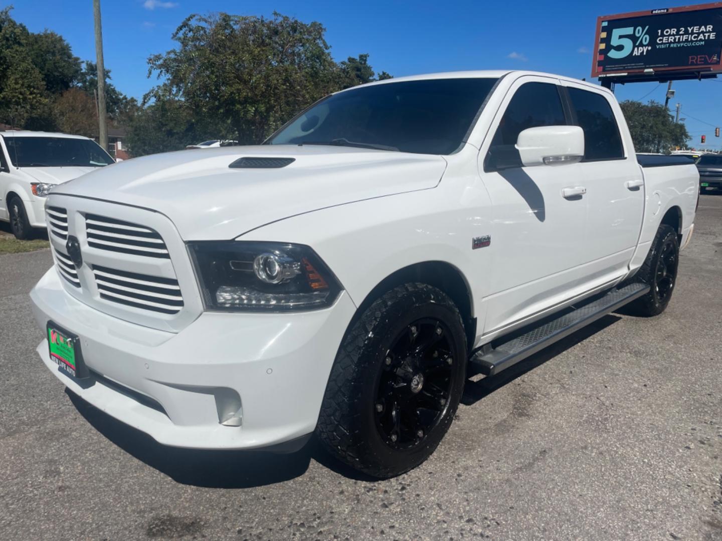 2015 WHITE RAM 1500 SPORT (1C6RR6MTXFS) with an 5.7L engine, Automatic transmission, located at 5103 Dorchester Rd., Charleston, SC, 29418-5607, (843) 767-1122, 36.245171, -115.228050 - Spacious Interior with Navigation, Backup Camera, Blutooth/AUX/Sat, Dual Climate Control, Power Everything (windows, locks, seat, mirrors) Heated Seats, Heated Steering Wheel, All-weather Mats, Push Button Start, Keyless Entry, Running Boards, Hard Bed Cover, Tow Package, Alloy Wheels. Certified One - Photo#2