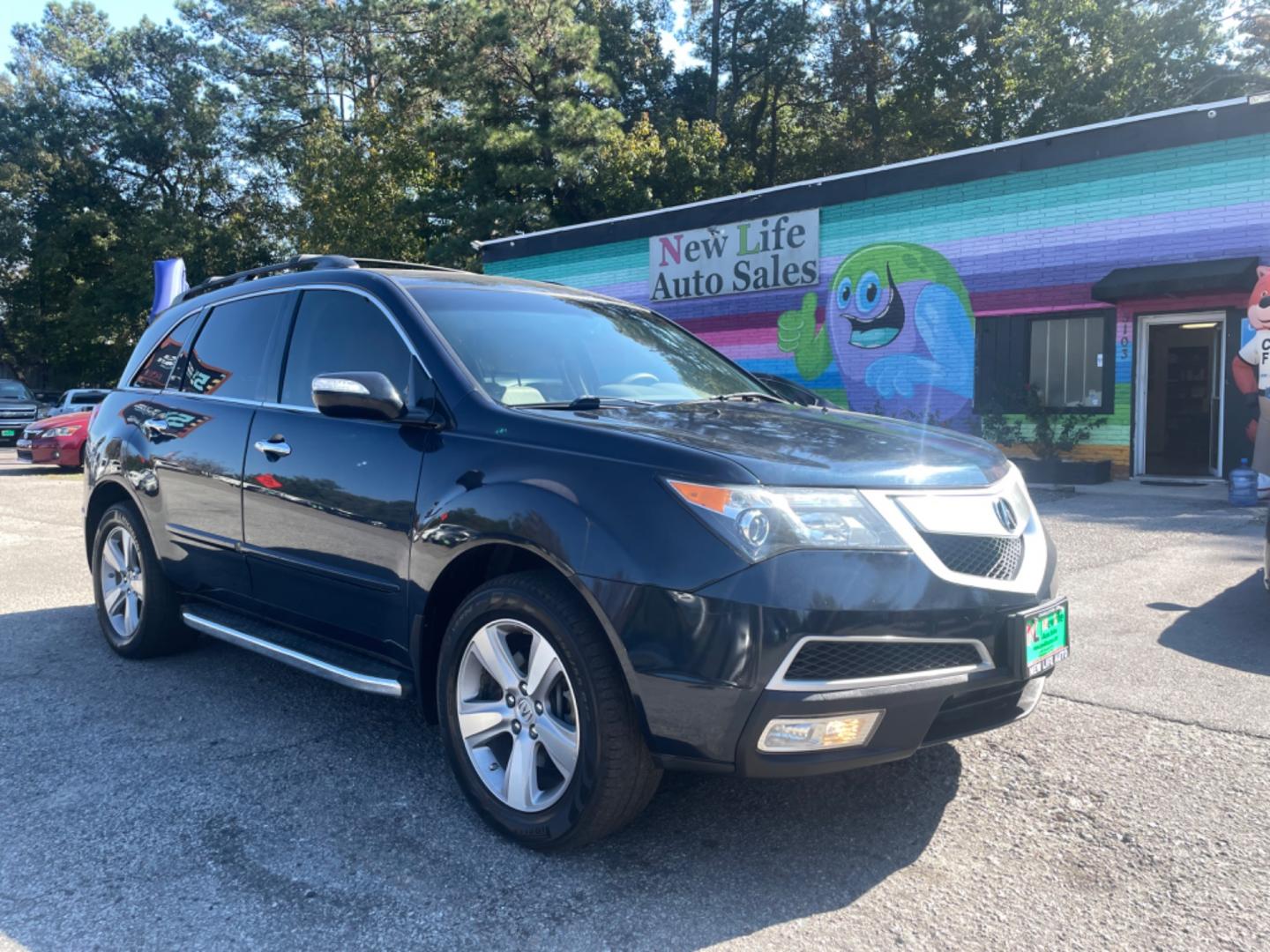 2010 BLUE ACURA MDX TECHNOLOGY (2HNYD2H47AH) with an 3.7L engine, Automatic transmission, located at 5103 Dorchester Rd., Charleston, SC, 29418-5607, (843) 767-1122, 36.245171, -115.228050 - Photo#0