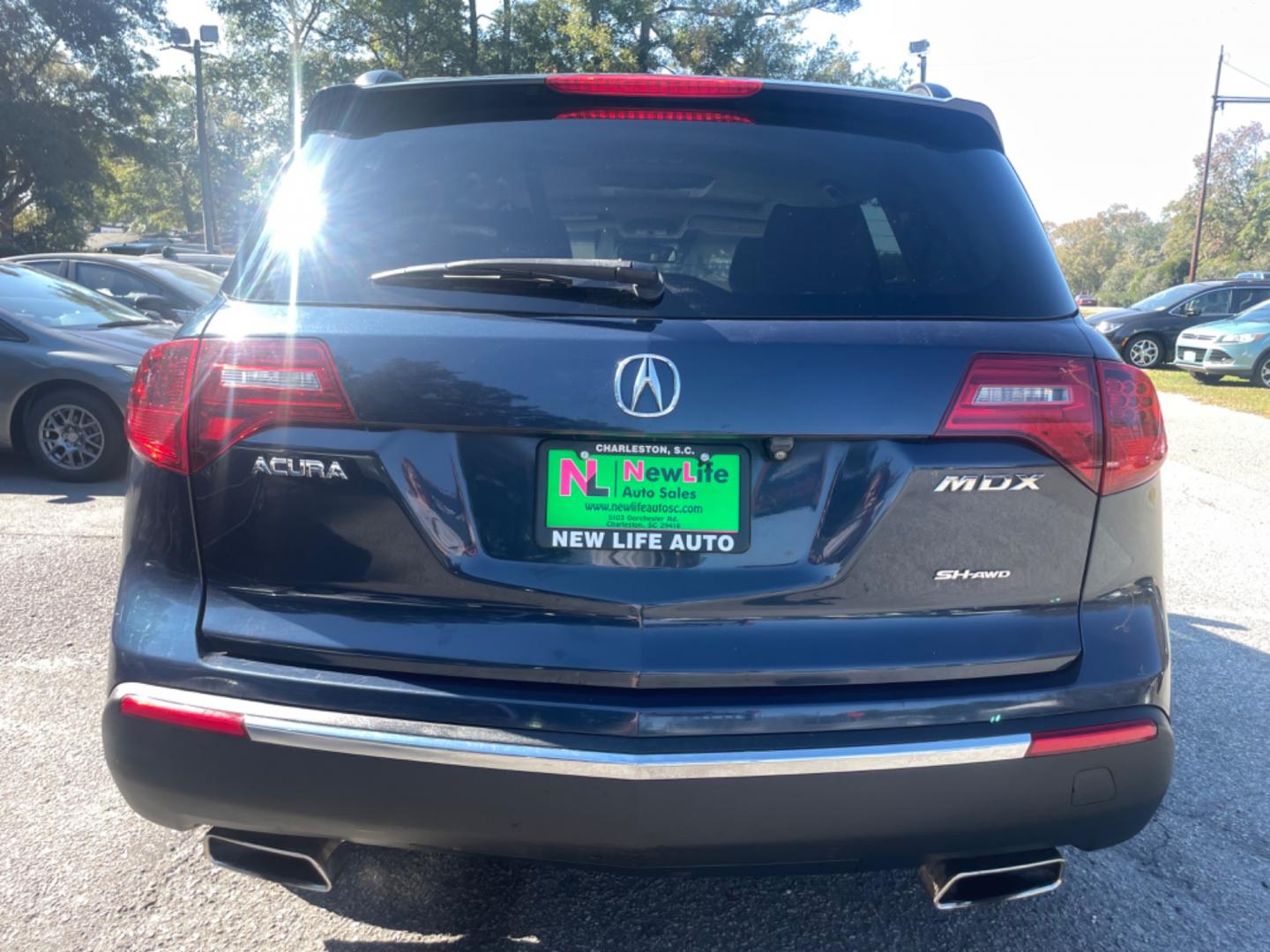 2010 BLUE ACURA MDX TECHNOLOGY (2HNYD2H47AH) with an 3.7L engine, Automatic transmission, located at 5103 Dorchester Rd., Charleston, SC, 29418-5607, (843) 767-1122, 36.245171, -115.228050 - Photo#5