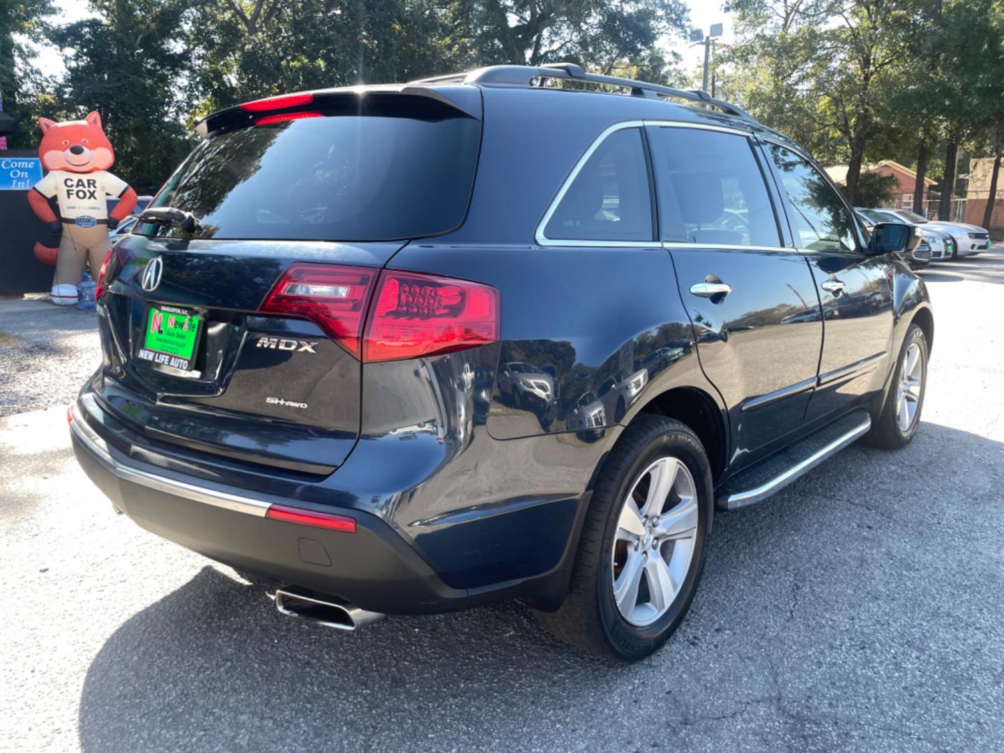 2010 BLUE ACURA MDX TECHNOLOGY (2HNYD2H47AH) with an 3.7L engine, Automatic transmission, located at 5103 Dorchester Rd., Charleston, SC, 29418-5607, (843) 767-1122, 36.245171, -115.228050 - Photo#6