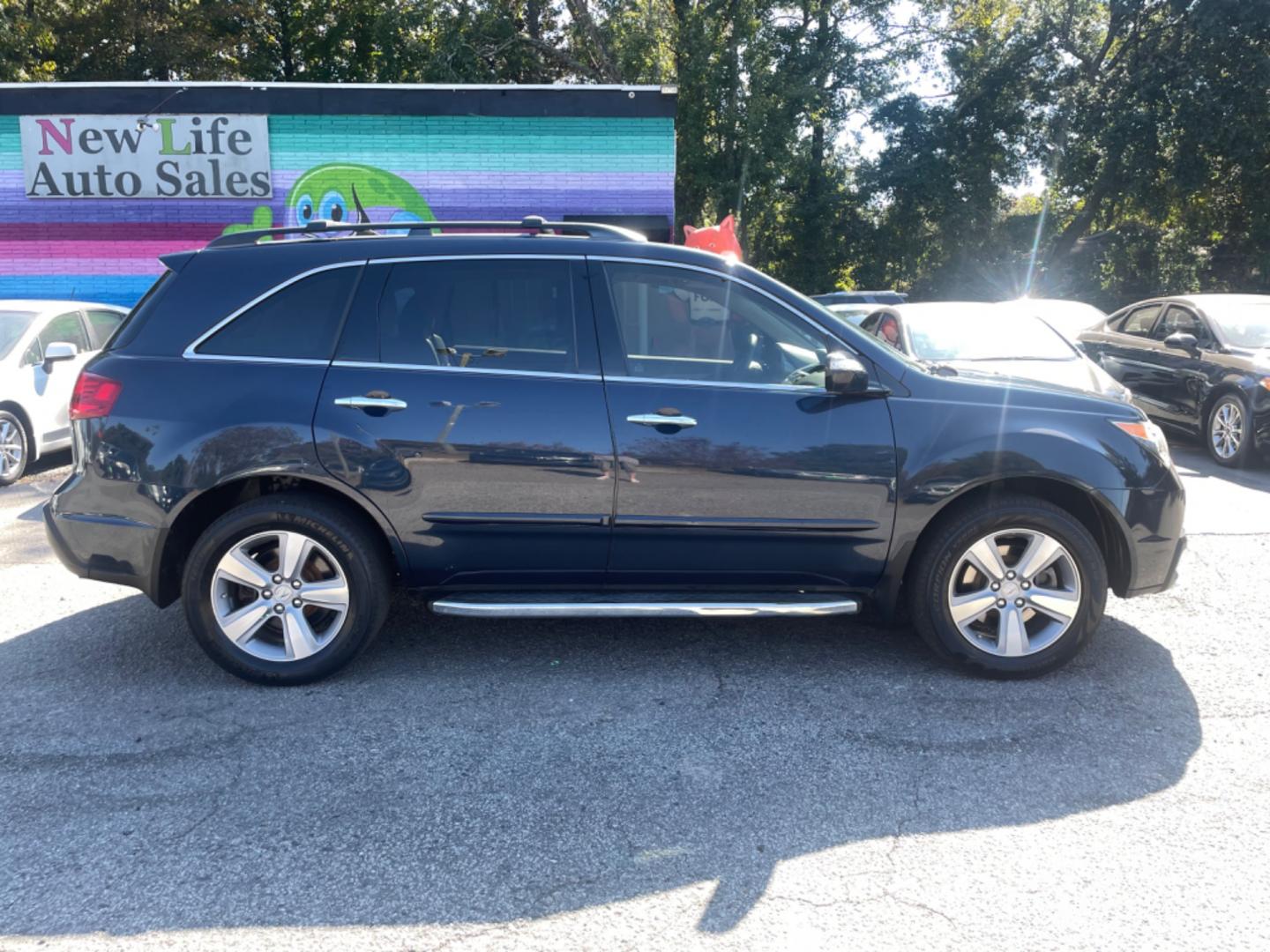 2010 BLUE ACURA MDX TECHNOLOGY (2HNYD2H47AH) with an 3.7L engine, Automatic transmission, located at 5103 Dorchester Rd., Charleston, SC, 29418-5607, (843) 767-1122, 36.245171, -115.228050 - Photo#7