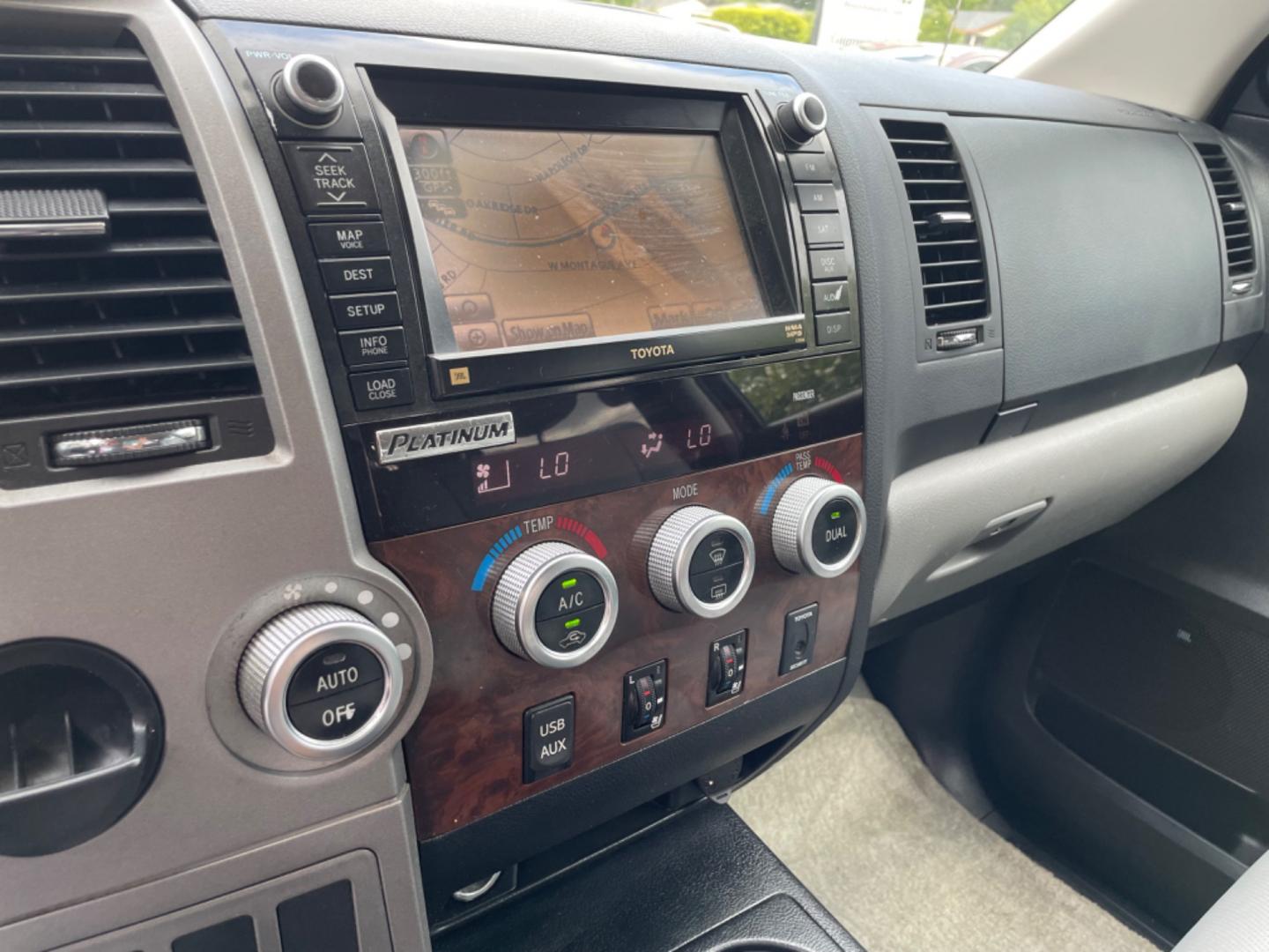 2011 GRAY TOYOTA TUNDRA LIMITED (5TFFY5F1XBX) with an 5.7L engine, Automatic transmission, located at 5103 Dorchester Rd., Charleston, SC, 29418-5607, (843) 767-1122, 36.245171, -115.228050 - Photo#16