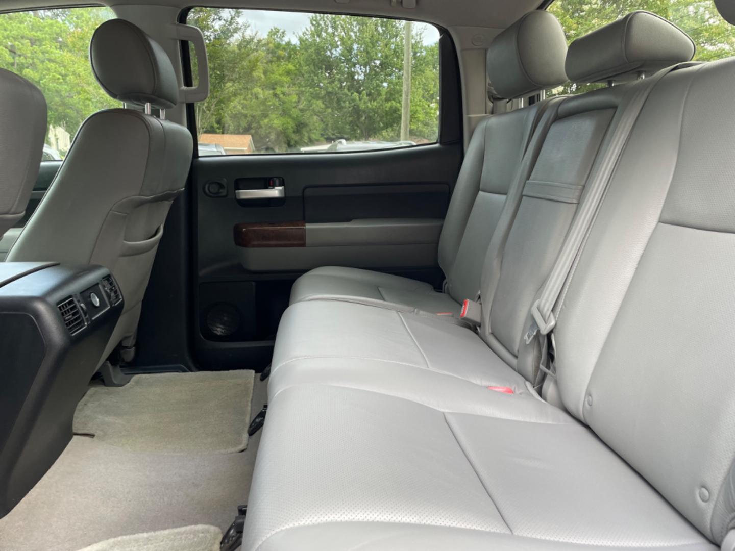 2011 GRAY TOYOTA TUNDRA LIMITED (5TFFY5F1XBX) with an 5.7L engine, Automatic transmission, located at 5103 Dorchester Rd., Charleston, SC, 29418-5607, (843) 767-1122, 36.245171, -115.228050 - Photo#14