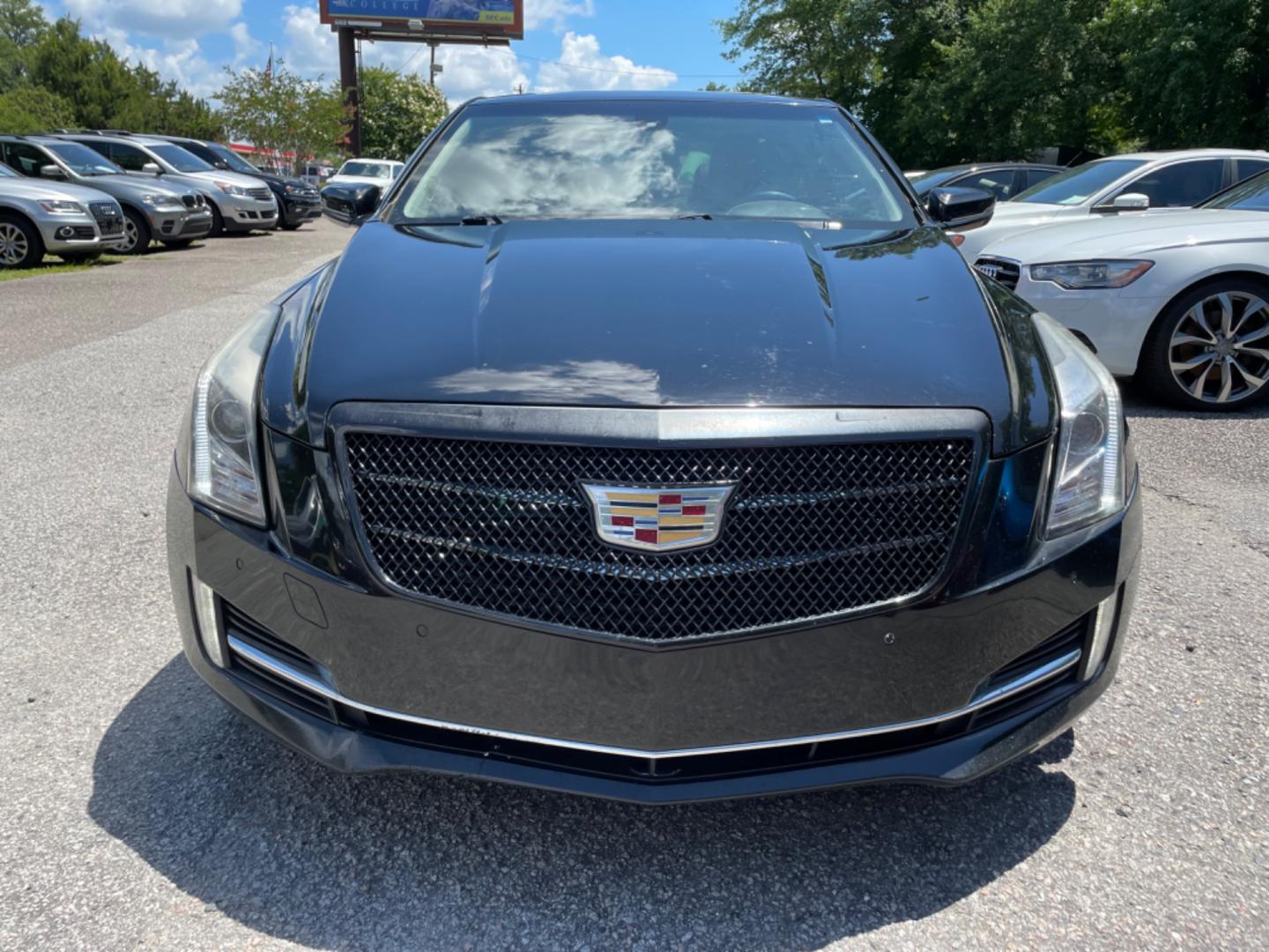 2015 BLACK CADILLAC ATS 2.0T LUXURY (1G6AH1RX0F0) with an 2.0L engine, Automatic transmission, located at 5103 Dorchester Rd., Charleston, SC, 29418-5607, (843) 767-1122, 36.245171, -115.228050 - Local Trade-in with Leather, Sunroof, Navigation, Backup Camera, Bose Stereo with Sat/AUX/Bluetooth, Voice Activation Hands-free Phone, Dual Climate Control, Power Everything (windows, locks, seats, mirrors), Memory/Heated Seats, Push Button Start, Keyless Entry, Alloy Wheels. 125k miles Located at - Photo#1