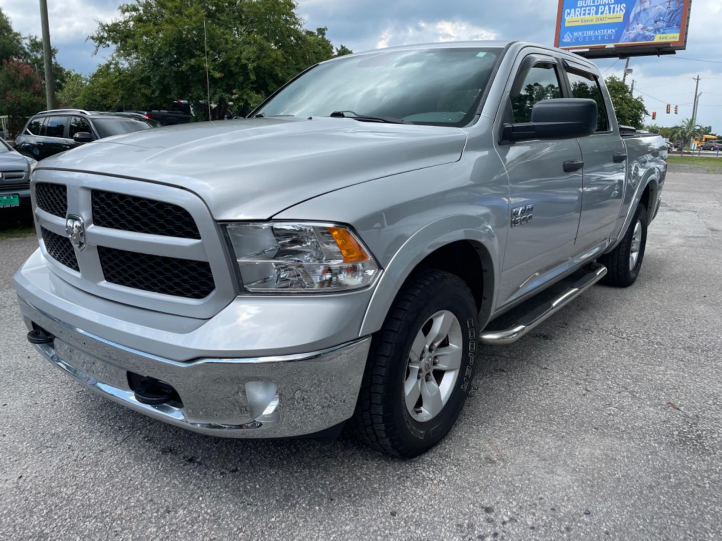 2014 SILVER RAM 1500 SLT (1C6RR7LG3ES) with an 3.6L engine, Automatic transmission, located at 5103 Dorchester Rd., Charleston, SC, 29418-5607, (843) 767-1122, 36.245171, -115.228050 - Photo#2