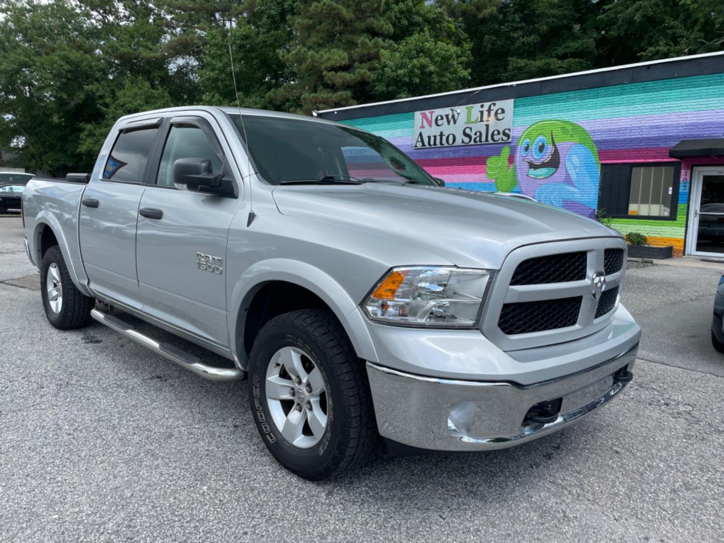 2014 SILVER RAM 1500 SLT (1C6RR7LG3ES) with an 3.6L engine, Automatic transmission, located at 5103 Dorchester Rd., Charleston, SC, 29418-5607, (843) 767-1122, 36.245171, -115.228050 - Photo#0