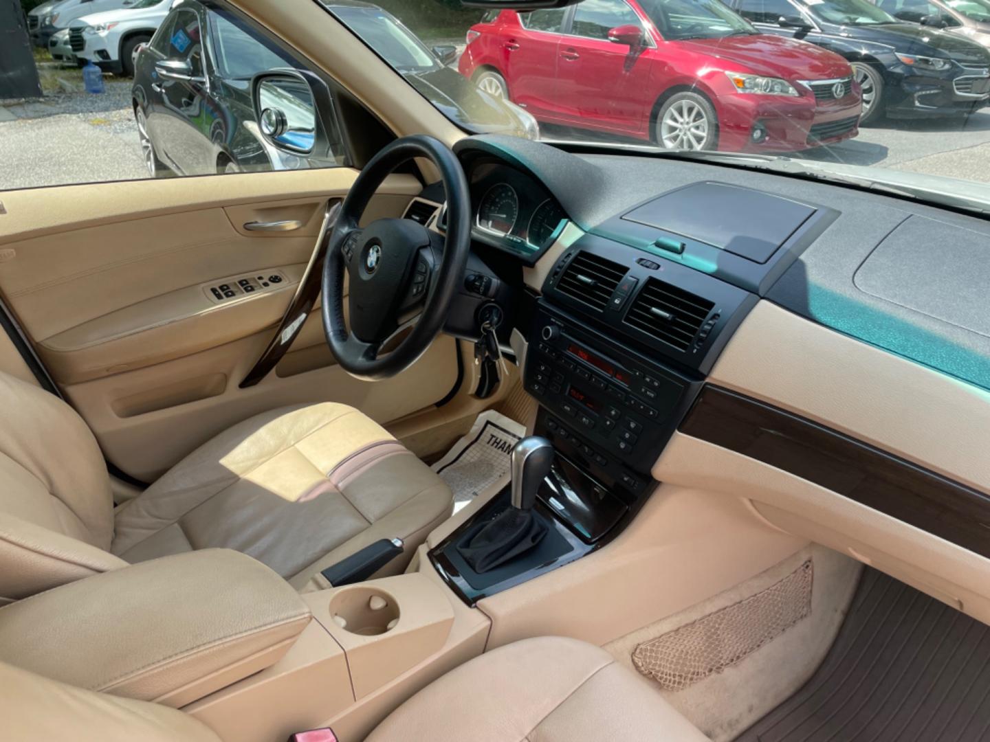 2010 WHITE BMW X3 XDRIVE30I (WBXPC9C4XAW) with an 3.0L engine, Automatic transmission, located at 5103 Dorchester Rd., Charleston, SC, 29418-5607, (843) 767-1122, 36.245171, -115.228050 - Sporty Interior with Leather, Panoramic Sunroof, CD/AM/FM, Power Everything (windows, locks, seats, mirrors), Heated Front & Rear Seats, Heated Steering Wheel, All-weather Mats, Keyless Entry, Roof Rack, Alloy Wheels. Clean CarFax (no accidents reported!) 116k miles Located at New Life Auto Sales! - Photo#8