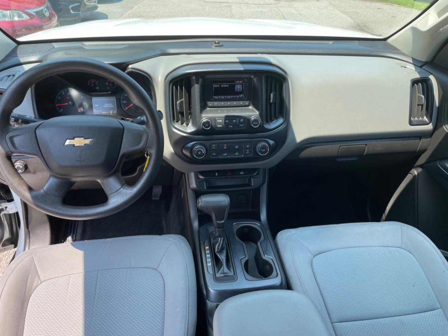 2016 WHITE CHEVROLET COLORADO WORK TRUCK (1GCHSBEA0G1) with an 2.5L engine, Automatic transmission, located at 5103 Dorchester Rd., Charleston, SC, 29418-5607, (843) 767-1122, 36.245171, -115.228050 - Clean interior with Backup Camera, USB/AUX/AM/FM, Power Driver's Seat, Power Windows, Power Locks, Power Mirrors, Over-head Bed Light, Bed Liner, Tow Package, Alloy Wheels. Only 98k miles! Located at New Life Auto Sales! 2023 WINNER for Post & Courier's Charleston's Choice Pre-owned Car Dealer AND - Photo#14