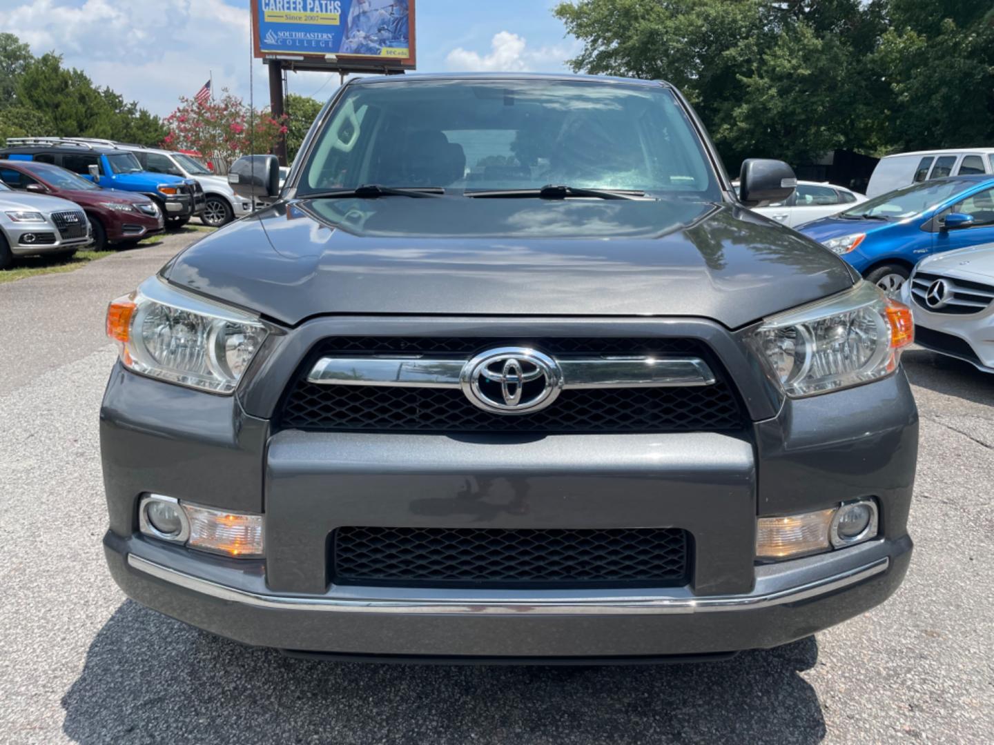 2013 GRAY TOYOTA 4RUNNER SR5 (JTEZU5JR3D5) with an 4.0L engine, Automatic transmission, located at 5103 Dorchester Rd., Charleston, SC, 29418-5607, (843) 767-1122, 36.245171, -115.228050 - Supper Clean Interior with Leather, Sunroof, Navigation, Backup Camera, CD/AUX/Sat/Bluetooth, Dual Climate Control, Power Everything (windows, locks, seats, mirrors), Heated Seats, Power Rear Slide Down Window, Cargo Power Inverter, Push Button Start, Keyless Entry, Tow Package, Alloy Wheels. Local - Photo#1