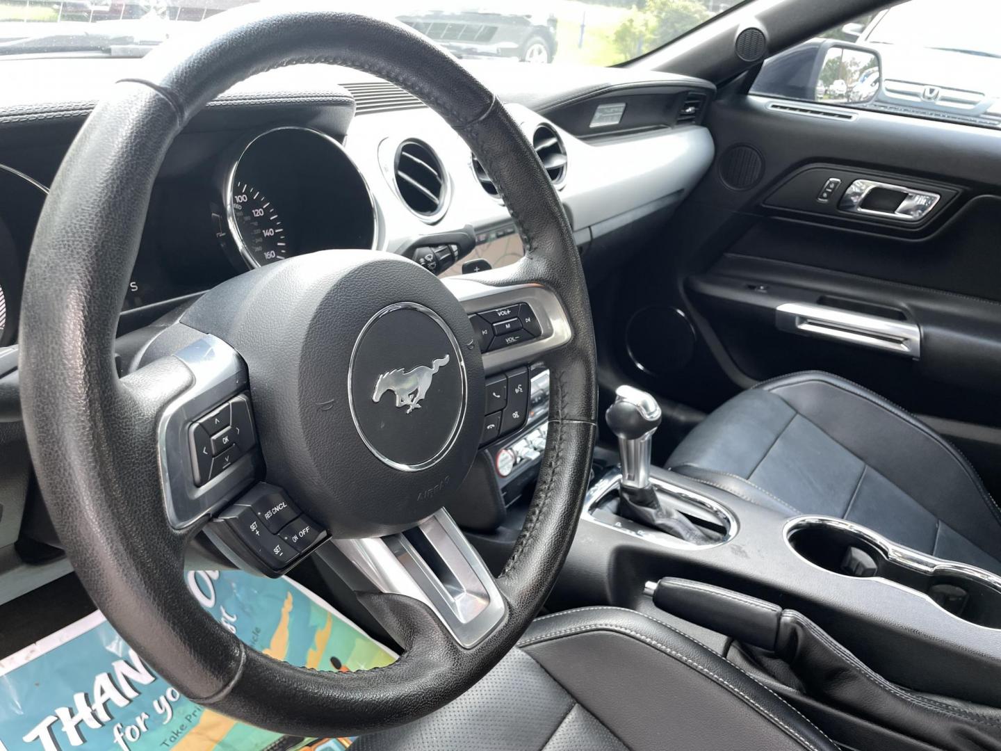 2015 BLACK FORD MUSTANG ECOBOOST (1FA6P8TH3F5) with an 2.3L engine, Automatic transmission, located at 5103 Dorchester Rd., Charleston, SC, 29418-5607, (843) 767-1122, 36.245171, -115.228050 - Photo#14