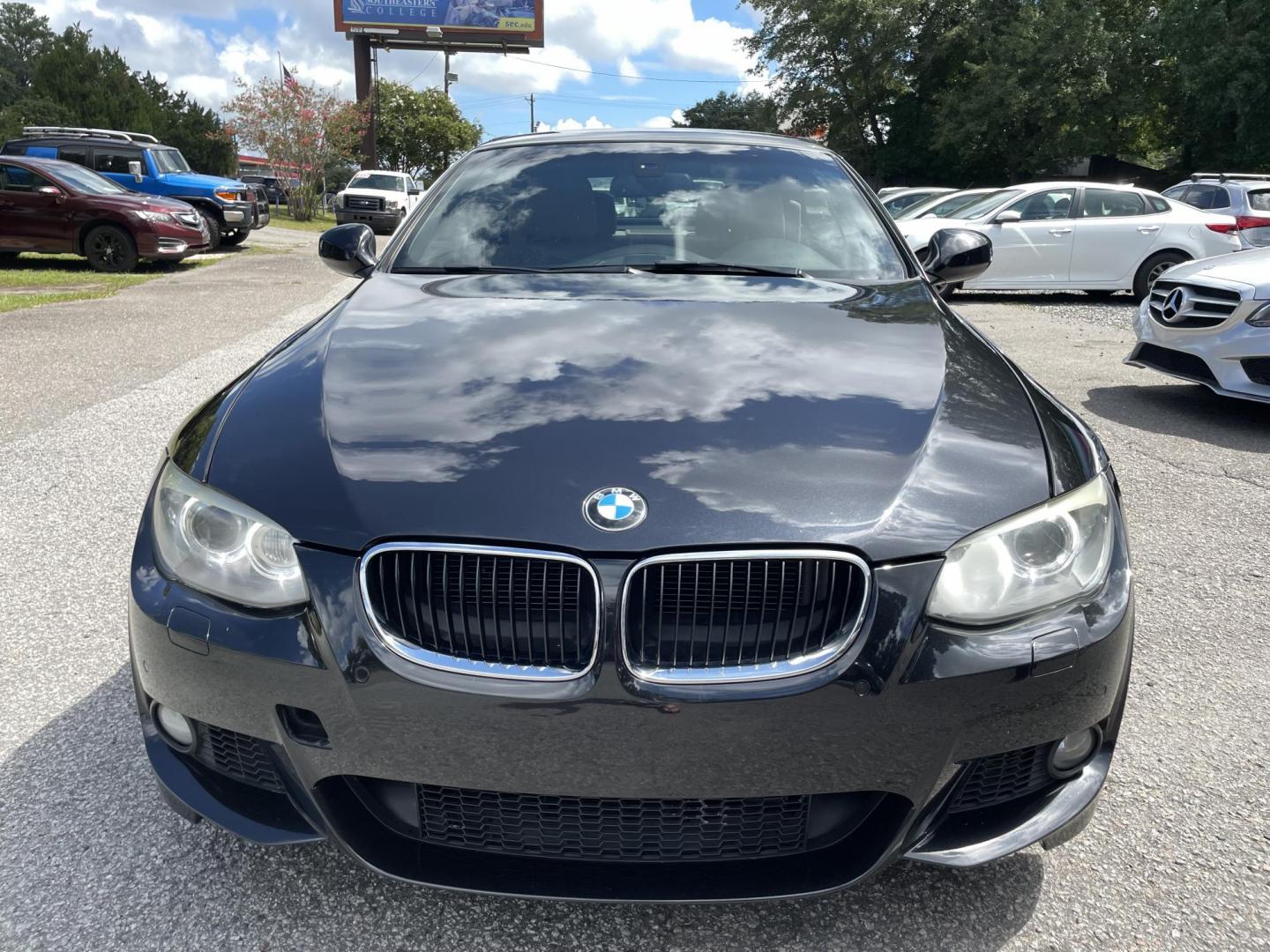 2013 BLACK BMW 3 SERIES 335I (WBADX7C59DE) with an 3.0L engine, Automatic transmission, located at 5103 Dorchester Rd., Charleston, SC, 29418-5607, (843) 767-1122, 36.245171, -115.228050 - Hardtop Convertible with Leather, Navigation, CD/AUX, Hand-free Phone, Dual Climate Control, Power Everything (windows, locks, seats, mirrors), Heated Seats, Push Button Start, Keyless Entry, Alloy Wheels. 107k Located at New Life Auto Sales! 2023 WINNER for Post & Courier's Charleston's Choice Pre - Photo#1