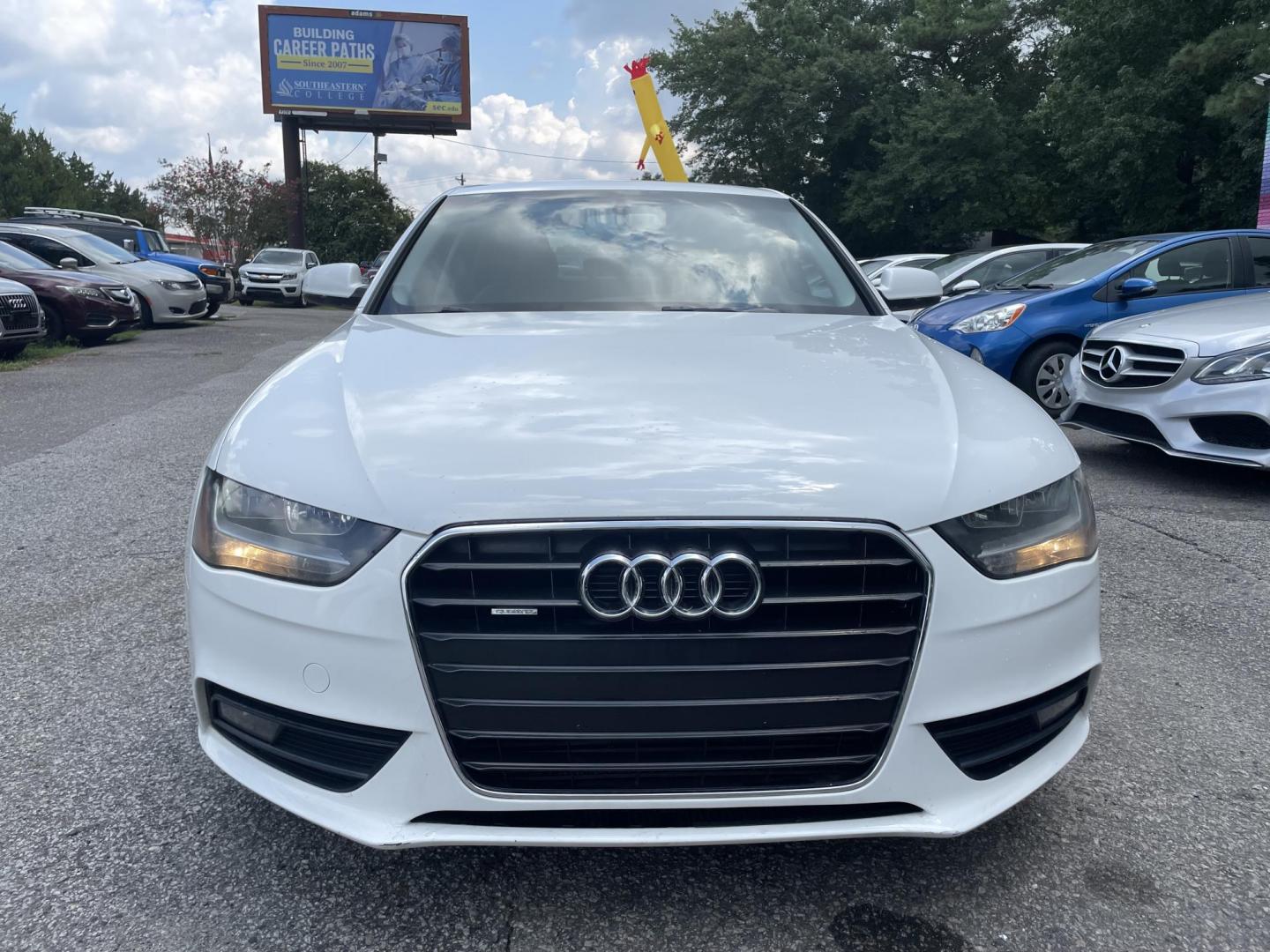 2013 AUDI A4 2.0T QUATTRO PREMIUM (WAUBFAFL5DN) with an 2.0L engine, Automatic transmission, located at 5103 Dorchester Rd., Charleston, SC, 29418-5607, (843) 767-1122, 36.245171, -115.228050 - Leather, Sunroof, CD/AUX/Sat/Bluetooth, Dual Climate Control, Power Everything (windows, locks, seats, mirrors), Keyless Entry, Alloy Wheels. 134k miles Located at New Life Auto Sales! 2023 WINNER for Post & Courier's Charleston's Choice Pre-owned Car Dealer AND 2018-2024 Top 5 Finalist for Charles - Photo#1