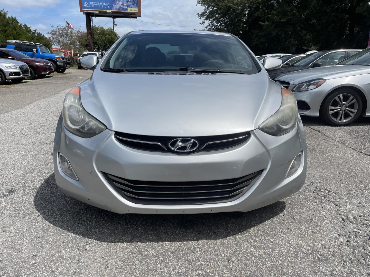 2013 SILVER HYUNDAI ELANTRA GLS (5NPDH4AE2DH) with an 1.8L engine, 6-Speed Manual transmission, located at 5103 Dorchester Rd., Charleston, SC, 29418-5607, (843) 767-1122, 36.245171, -115.228050 - Photo#1