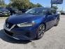 2020 BLUE NISSAN MAXIMA 3.5 SV (1N4AA6CV3LC) with an 3.5L engine, Continuously Variable transmission, located at 5103 Dorchester Rd., Charleston, SC, 29418-5607, (843) 767-1122, 36.245171, -115.228050 - Clean CarFax (no accidents reported!) Leather, Navigation, Backup Camera, CD/AUX/Sat/Bluetooth, Dual Climate Control, Power Everything (windows, locks, seats, mirrors), Heated Seats, Push Button Start, Keyless Entry, Alloy Wheels. 152k miles Located at New Life Auto Sales! 2023 WINNER for Post & Co - Photo#2