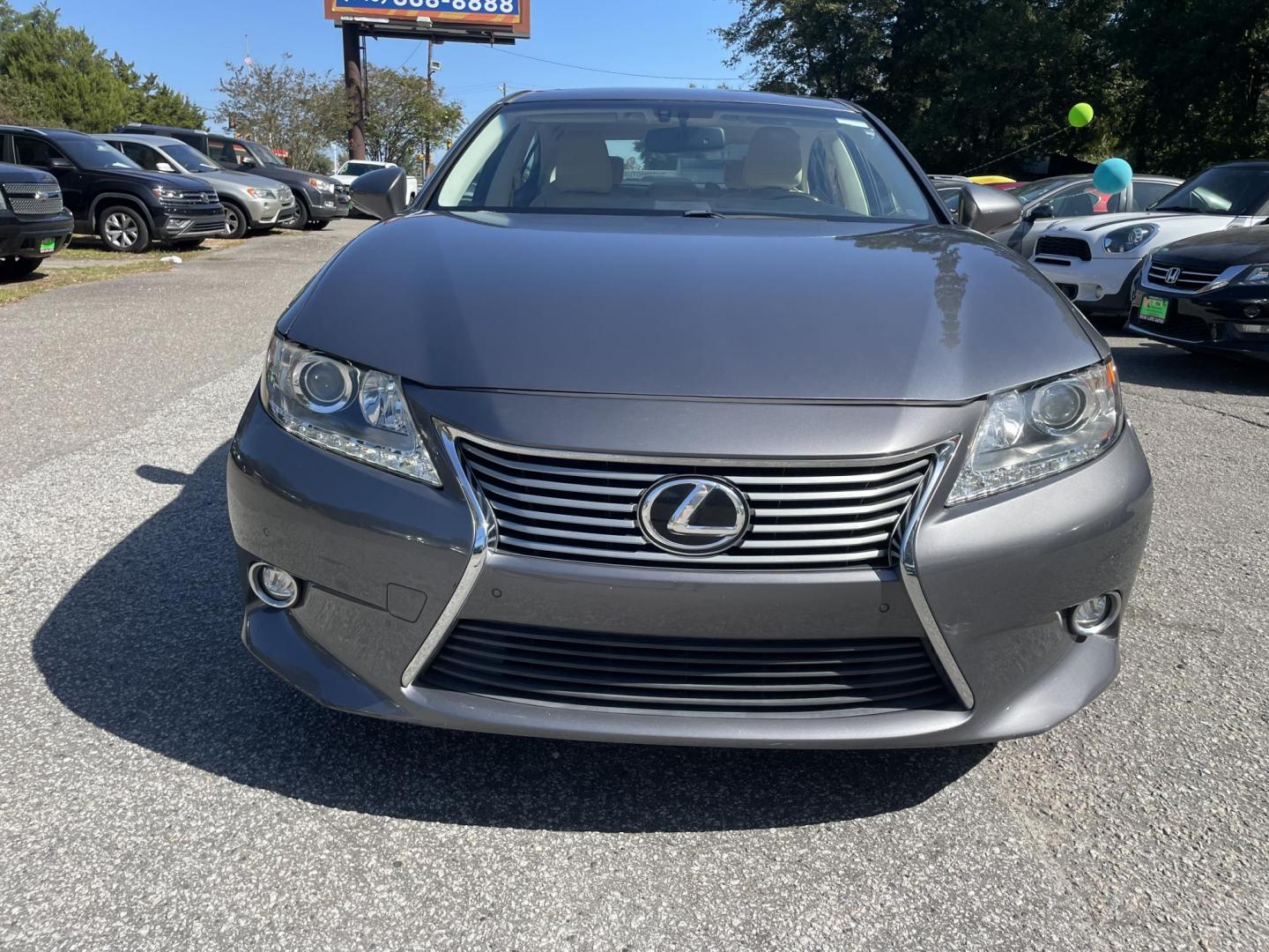 2014 GRAY LEXUS ES 350 BASE (JTHBK1GG7E2) with an 3.5L engine, Automatic transmission, located at 5103 Dorchester Rd., Charleston, SC, 29418-5607, (843) 767-1122, 36.245171, -115.228050 - Photo#1