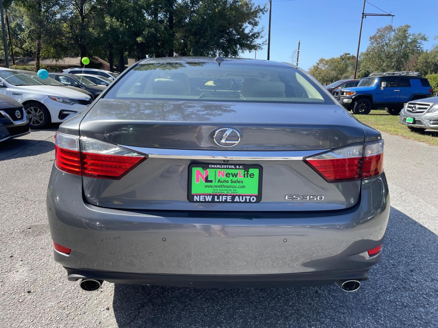 2014 GRAY LEXUS ES 350 BASE (JTHBK1GG7E2) with an 3.5L engine, Automatic transmission, located at 5103 Dorchester Rd., Charleston, SC, 29418-5607, (843) 767-1122, 36.245171, -115.228050 - Photo#6