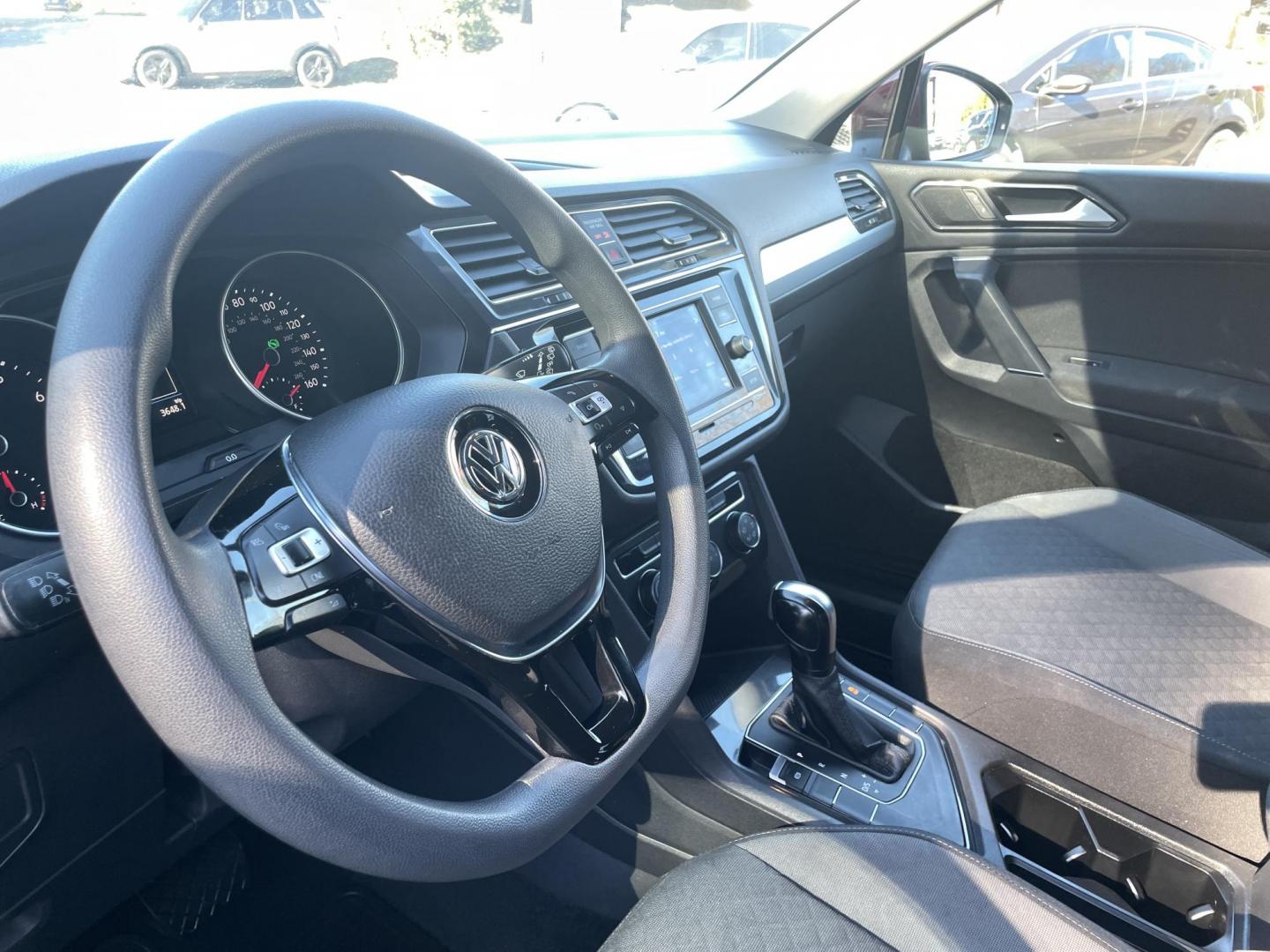 2018 RED VOLKSWAGEN TIGUAN 2.0T S (3VV1B7AX2JM) with an 2.0L engine, Automatic transmission, located at 5103 Dorchester Rd., Charleston, SC, 29418-5607, (843) 767-1122, 36.245171, -115.228050 - Photo#21