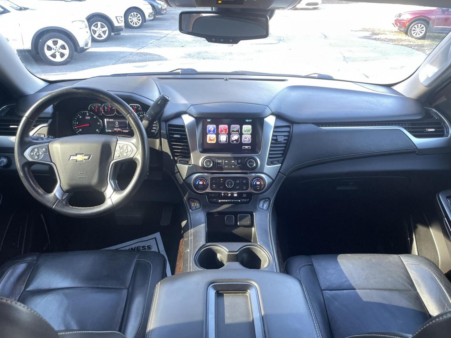 2016 GOLD CHEVROLET SUBURBAN LT (1GNSCHKC8GR) with an 5.3L engine, Automatic transmission, located at 5103 Dorchester Rd., Charleston, SC, 29418-5607, (843) 767-1122, 36.245171, -115.228050 - Clean & Spacious, Leather, Sunroof, OnStar Navigation, SAT/AUX/Bluetooth, Backup Camera, Dual Climate Control, Power Everything (windows, locks, seats, mirrors), Heated/Memory Seating, Rear Climate Control, Third Row, Spacious Cargo, Power Liftgate, Keyless Entry, Running Boards, Tow Package, Alloy - Photo#18